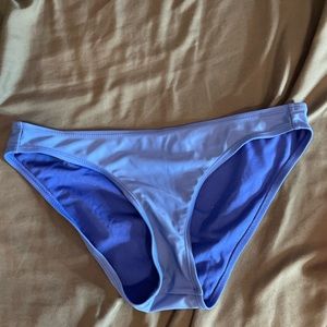 Blue swimsuit bottoms